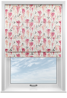 Wisteria Silk, Petal - Roman Blind
